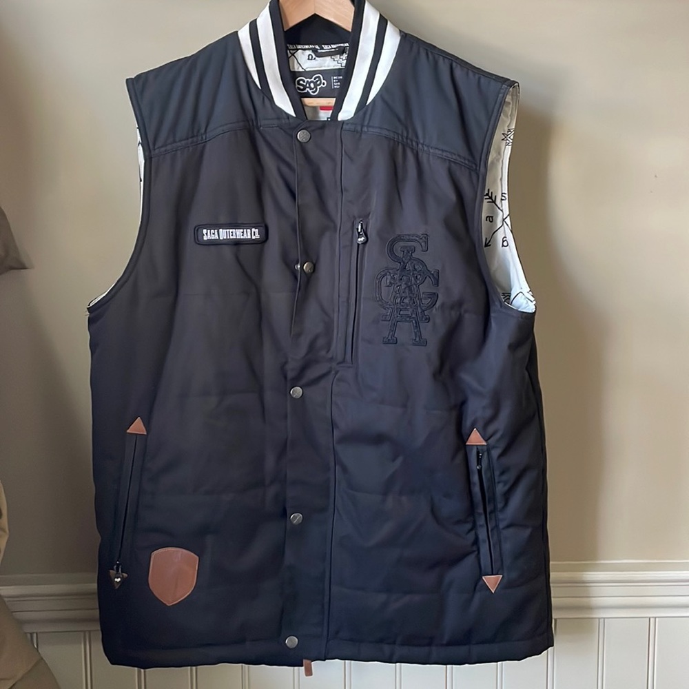 Saga Mens ski/snowboard vest Large